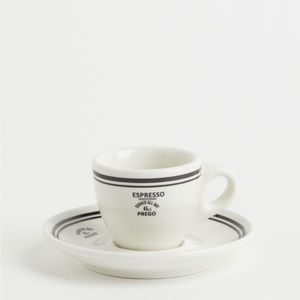 H&M Prego Espresso Cup & Saucer (Set of 2)